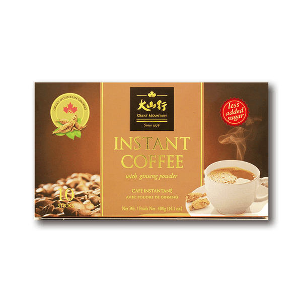 American Ginseng Low Sugar Instant Coffee